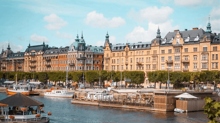 Sweden, ancient and peaceful