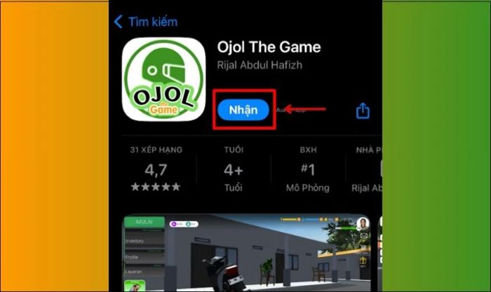 Hướng dẫn tải Ojol The Game miễn phí trên điện thoại
