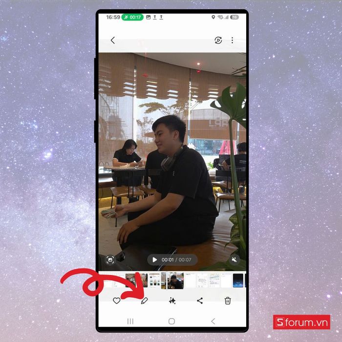 Bước 1: Mở video cần chỉnh sửa.