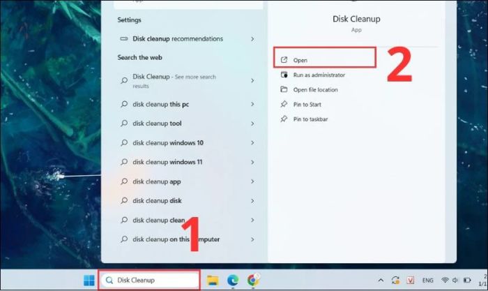 Hướng dẫn dọn dẹp rác trên Windows 11 sử dụng Disk Cleanup