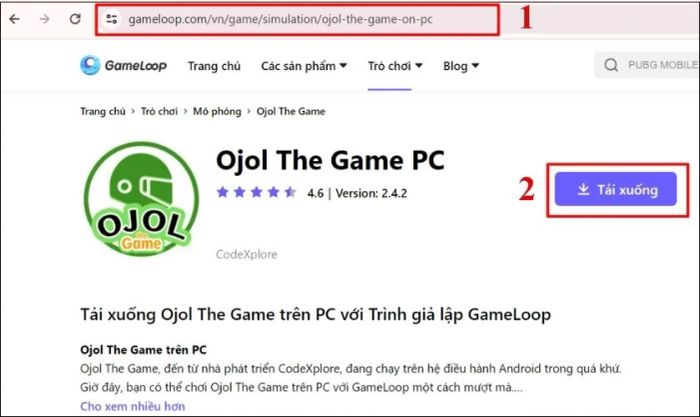 Hướng dẫn tải Ojol The Game miễn phí trên máy tính