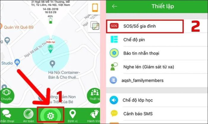 Hướng dẫn cài đặt cảnh báo SOS trên đồng hồ định vị trẻ em
