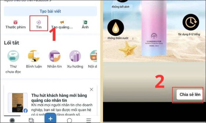 Hướng dẫn lên lịch đăng tin story trên Facebook bằng điện thoại