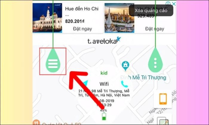Sử dụng các tính năng khác trên đồng hồ định vị