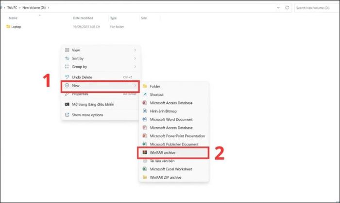 Hướng dẫn tạo file ZIP (nén) trên máy tính