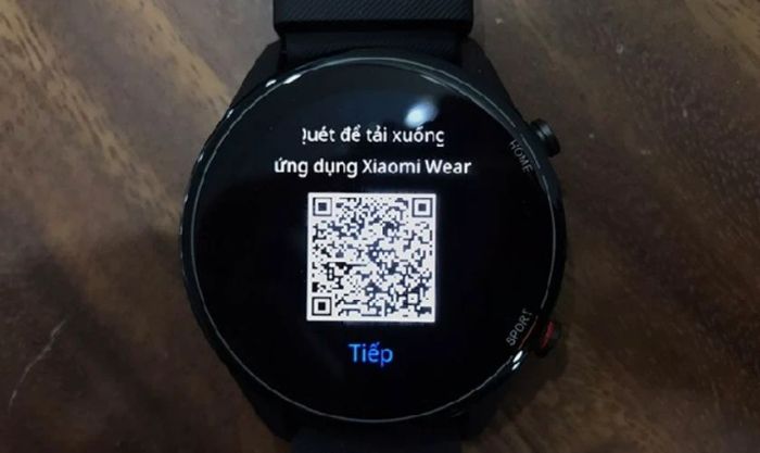 Ứng dụng kết nối đồng hồ thông minh Xiaomi Wear
