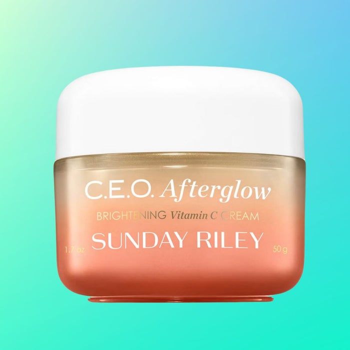 Sunday Riley's C.E.O. Afterglow Brightening Vitamin C Cream, 1.7 oz jar