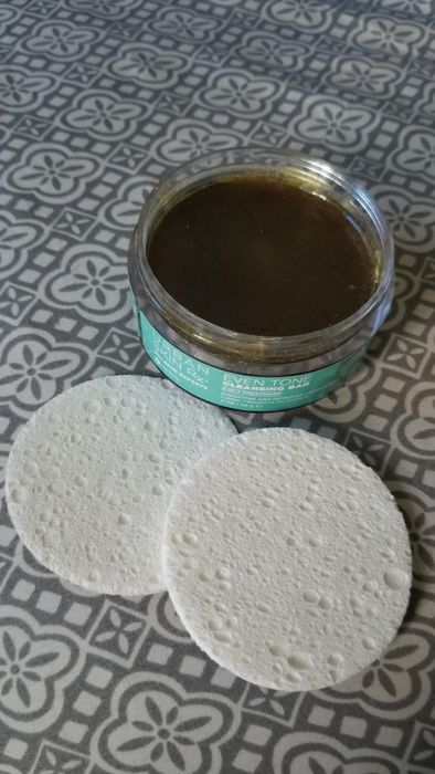 The jar featuring the two sponges included
