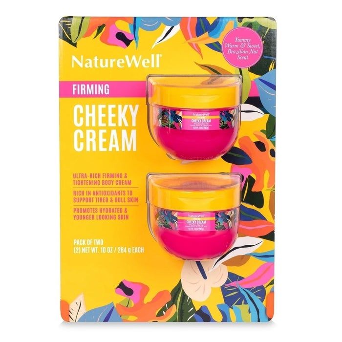 The set includes two jars of cream.