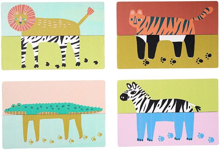 Four examples of creatively mismatched animal combinations