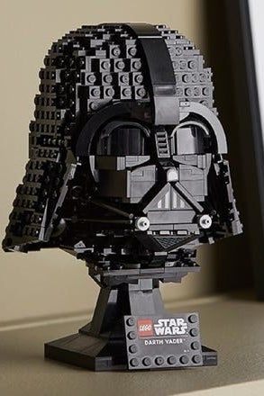 Completed Darth Vader helmet