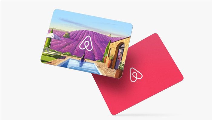 the Airbnb gift card