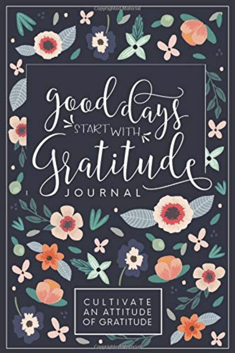 The book cover features animated flowers with the title, 