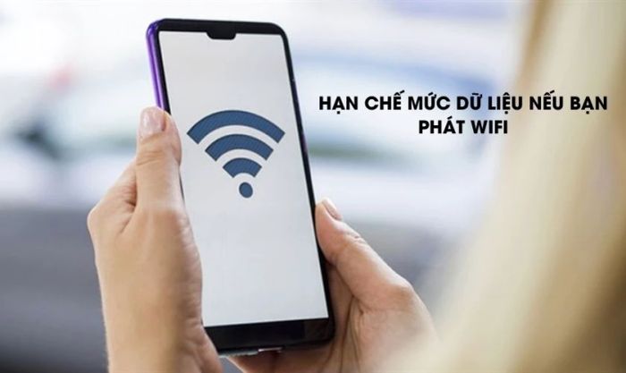 Thiết lập hạn mức dữ liệu khi phát WiFi trên điện thoại Xiaomi