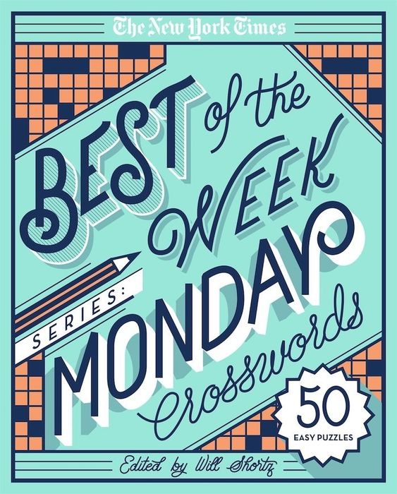 The cover of the crossword puzzle book.