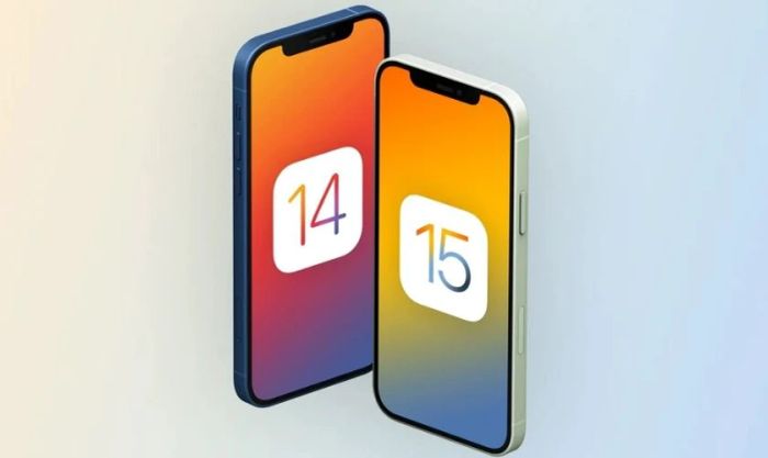 Các bước chuẩn bị trước khi hạ cấp iOS 15 về 14