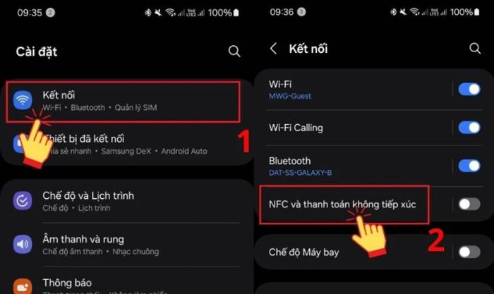 Hướng dẫn đơn giản chuyển dữ liệu từ Samsung sang OPPO bằng NFC