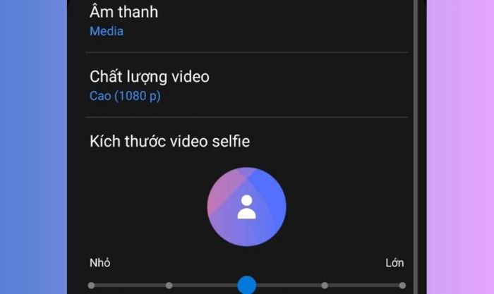 Cách điều chỉnh chất lượng video khi quay màn hình