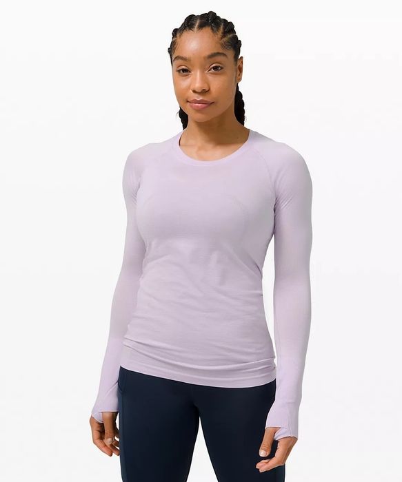 A model wearing the shirt.