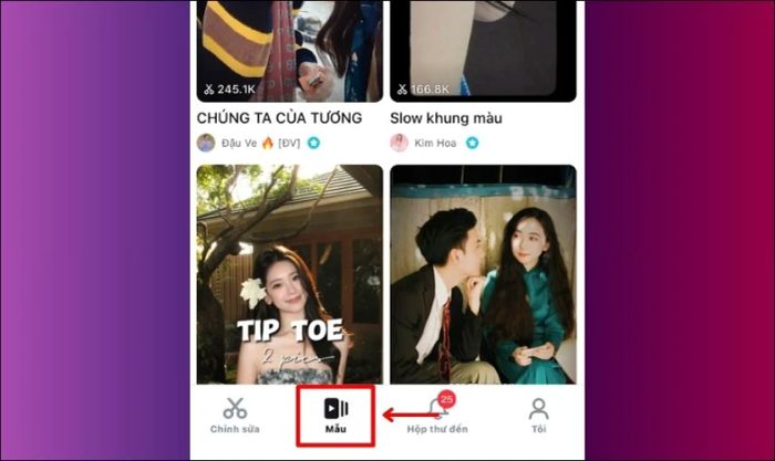 Phương pháp xóa logo Capcut khi dùng video mẫu