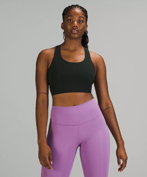 A model showcasing the sports bra.