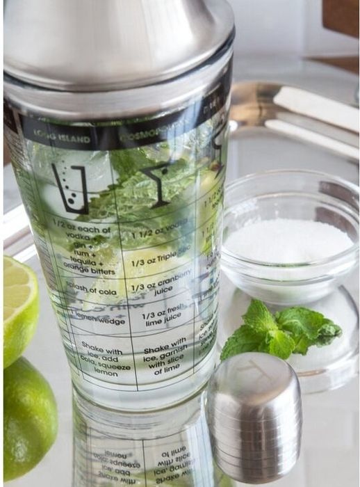 The cocktail shaker, an essential piece for any mixologist's arsenal.
