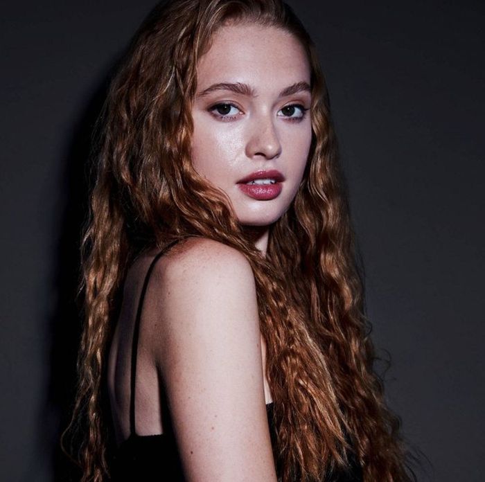 A person showcasing tousled hair