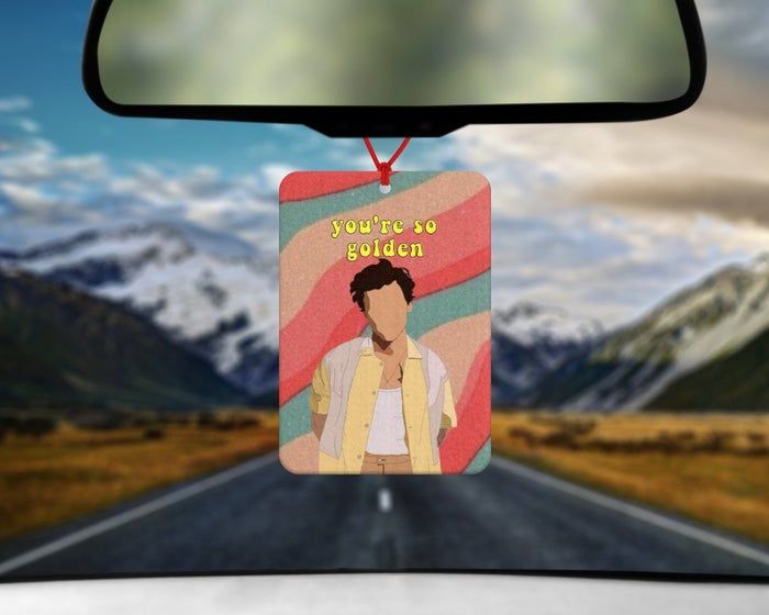the Harry Styles-inspired car freshener