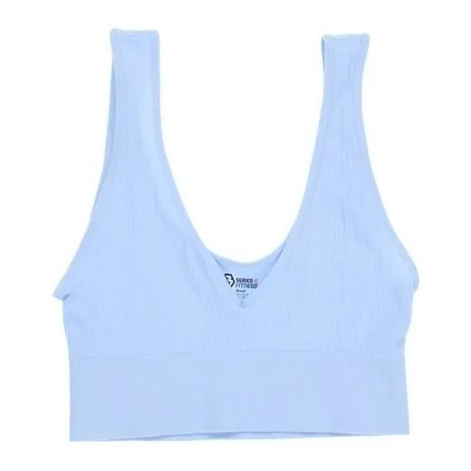 The bralette in blue