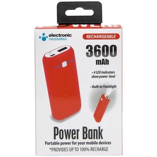 Power bank in packaging
