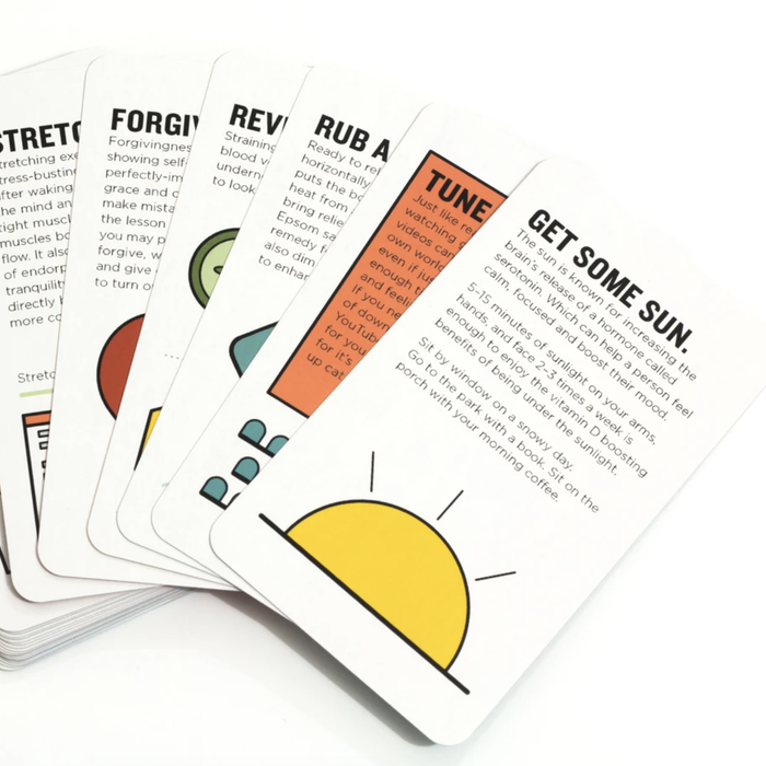 A selection of cards from the deck is displayed.