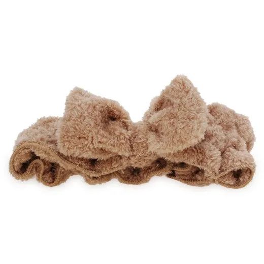 the tan-colored headband