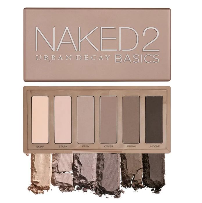 The Naked 2 Basics Palette is a go-to choice for achieving versatile, matte-finish eye looks with ease.