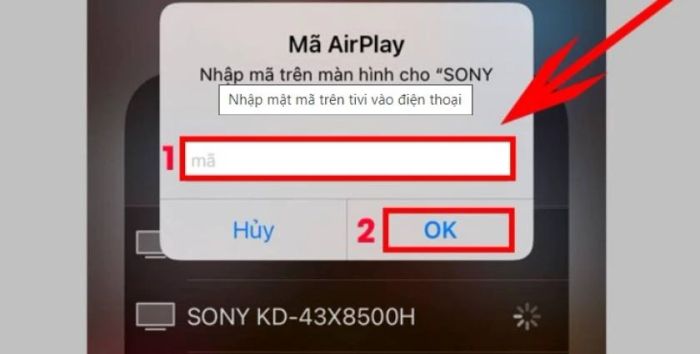 Sử dụng điều khiển từ xa để điều chỉnh tivi.