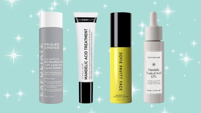 Four different skincare products to consider.