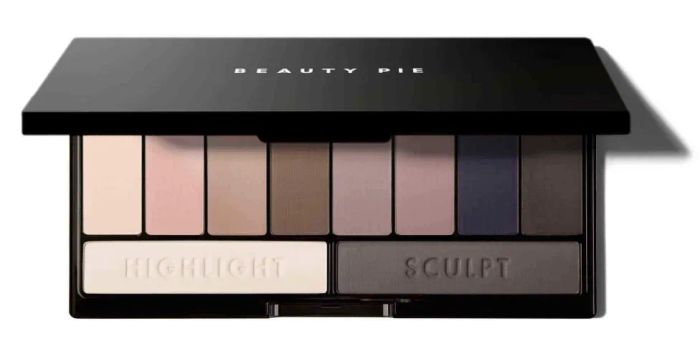 A top-rated matte eyeshadow palette featuring ten stunning shades for versatile and long-lasting looks.