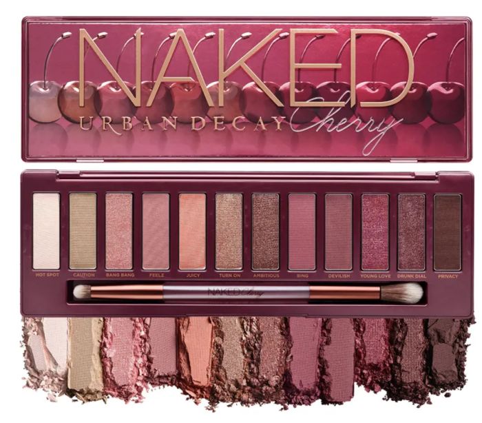 The Naked Cherry Palette, a must-have for creating sultry and seamless cherry-toned eye looks.