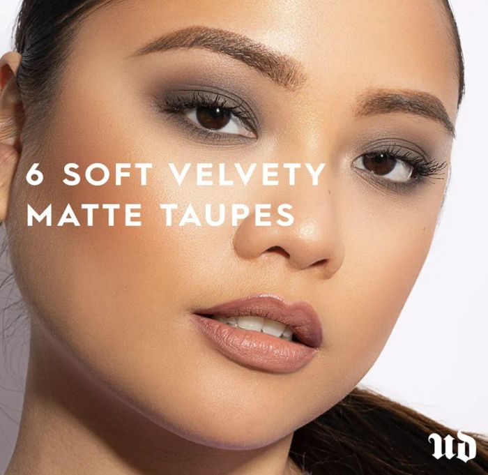 A model showcasing a stunning smokey eye look created using the Naked 2 Basics Palette.