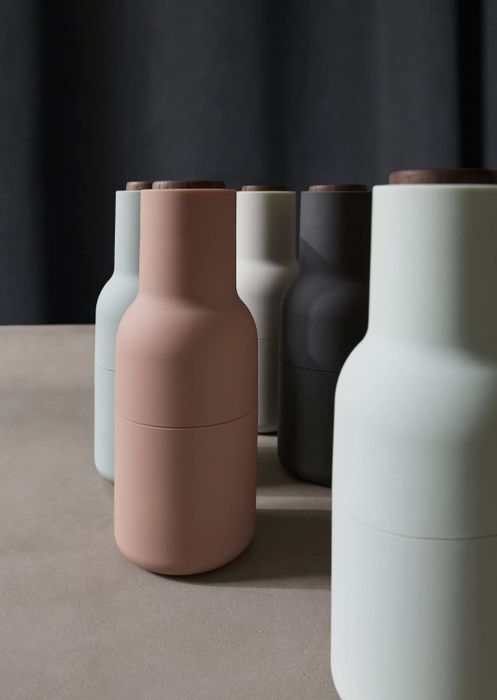 Salt and pepper grinders available in a variety of colors