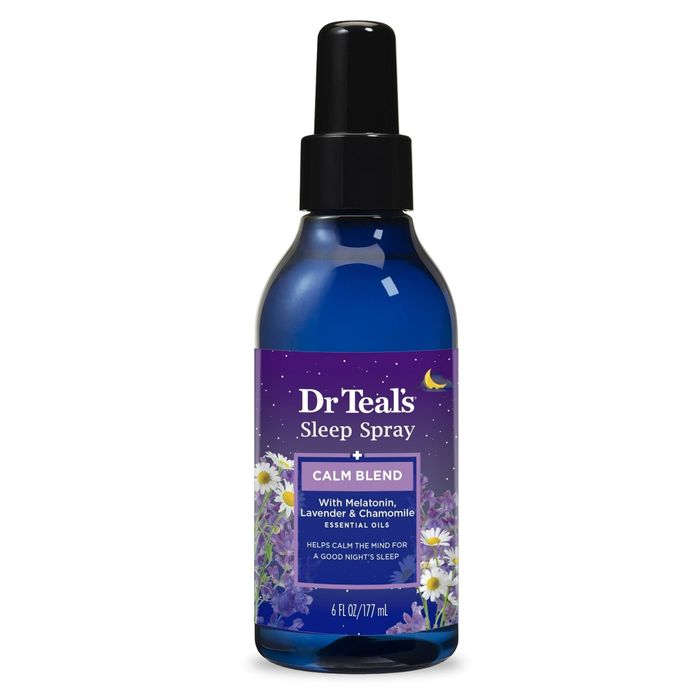 A bottle of Dr. Teal's Sleep Spray labeled