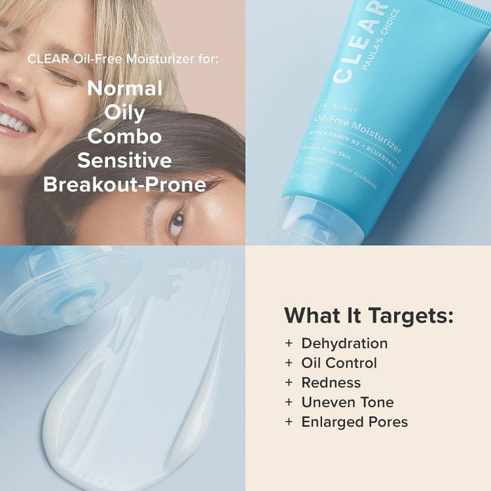 Details on the skin type it's suitable for and the concerns it addresses