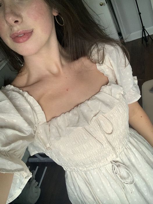 The dress.