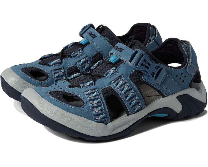 The stylish blue mirage Teva.