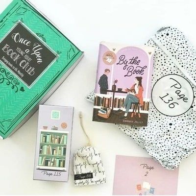 a book and book-themed surprises