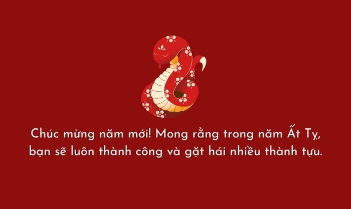 Lời chúc ý nghĩa nhất trong năm Ất Tỵ