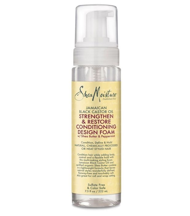 A bottle of light, airy hair foam