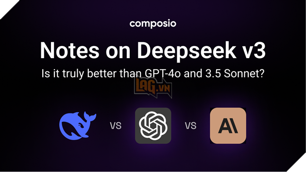 DeepSeek tiếp tục gây chấn động trong ngành trí tuệ nhân tạo với các mô hình mới 3.
