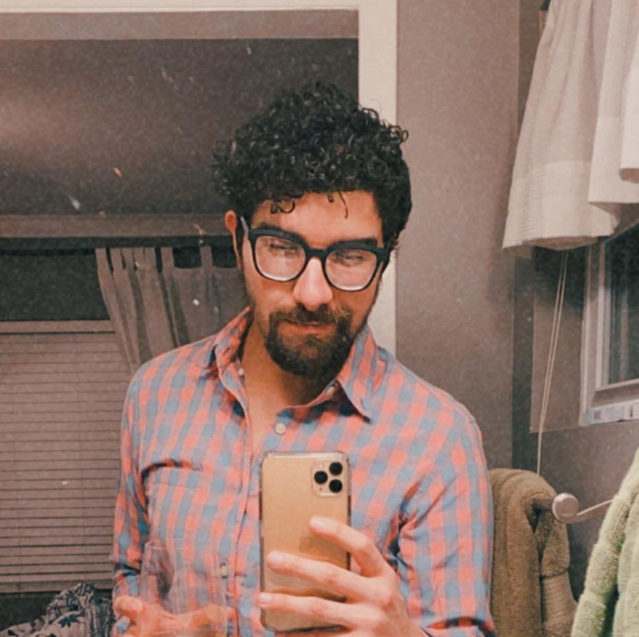 Image of a reviewer's hair after using the shampoo