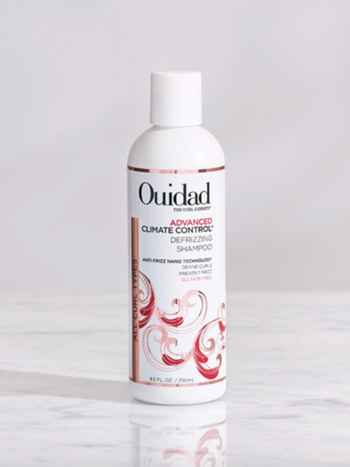 The bottle of shampoo