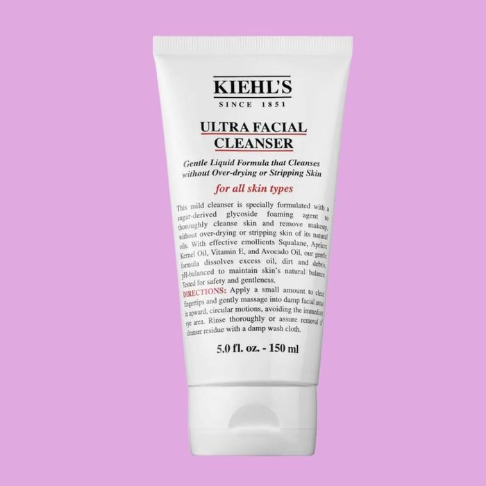 The facial cleanser